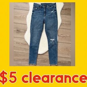 GAP High Rise Universal Jeggings Jeans Denim Size 8